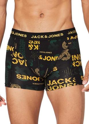 Мужские трусы боксёры jack & jones jaclogo version trunk sts1 фото