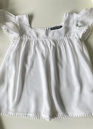 Блузка рубашка топ primark для девочки 6-7 лет 116-122см