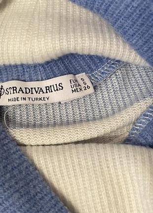 Смугастий светр stradivarius3 фото