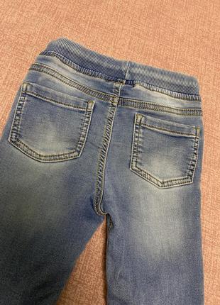 Брюки джинсовые джинсы светлые4 фото