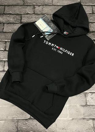 tommy hilfiger 1985 solid hoodie black 2200 119255172