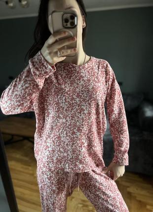 Новая розовая пижама кофта и штаны5 фото