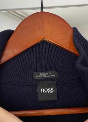 Вовняна кофта на замку hugo boss7 фото