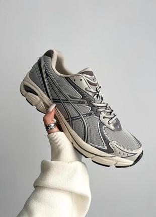 Крутые мужские кроссовки asics gt-2160 oyster grey серые