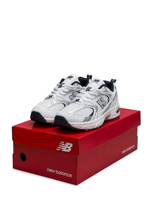 Жіночі кросівки new balance 530 white silver navy