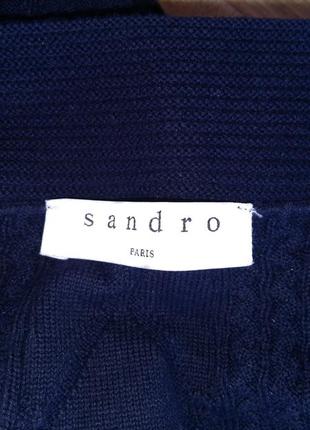 Sandro paris юбка вязкая размер 46-48 стиль prada, gucci, max mara louis vuitton2 фото