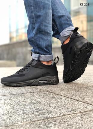 Кроссовки nike air max 90 ultra mid2 фото