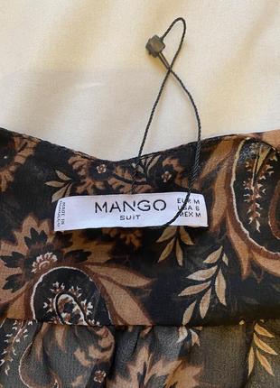 Акция! 1+1=3 блуза в принт mango5 фото