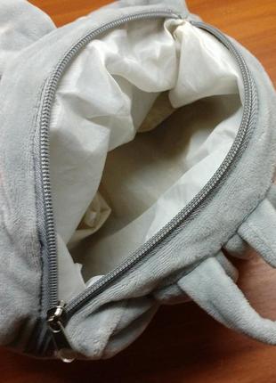 Рюкзачок тоторо, персонаж аниме миядзаки. маленький детский подростковый, мягкий,...