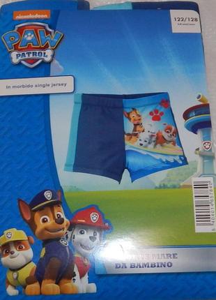 Плавки боксеры paw patrol германия3 фото