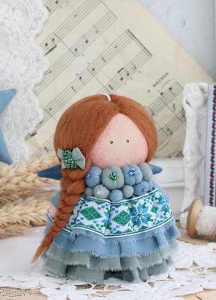 Кукла украиночка с рыжими волосами5 фото