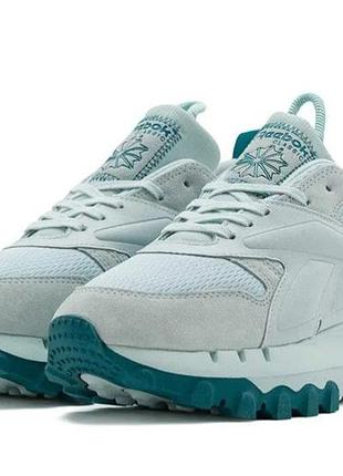 Кросівки жіночі reebok by cardi b classic leather blue оригінал