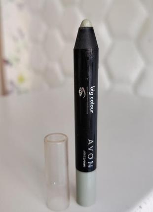 Тени карандаш для глаз век от эйвон avon mint breeze1 фото