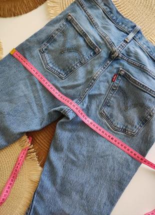 Блакитні джинси levis 501ст прямі джинси levis 501 блакитні мом джинси levis5 фото