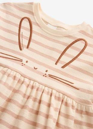 Платье с кроликом 3мес-7роков,англия🐇🐰🐇7 фото