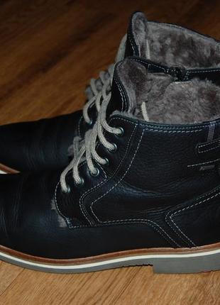 Кожаные ботинки на цигейке на мембране 41,5 р lloyd4 фото