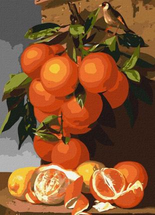 Картини за номерами "апельсини та лимони" ідейка kho5651 40х50см1 фото