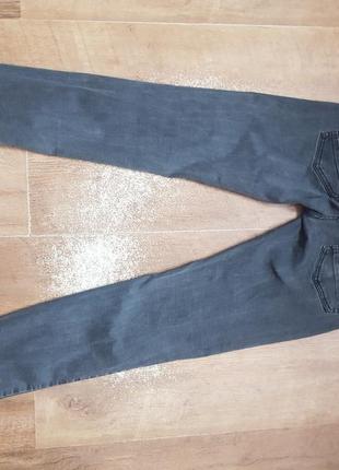 Мужские джинсы темно-серые2 фото