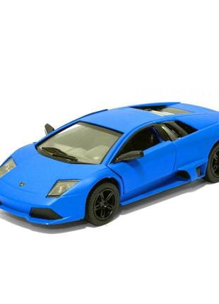 Колекційна іграшкова машинка matte lamborghini kt5370w інерційна  (blue)