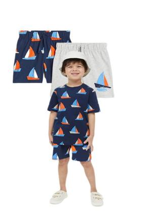 Трикотажные шорты для мальчика h&amp;m1 фото