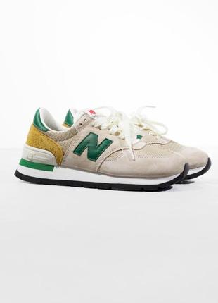 New balance 574 beige/green 36-451 фото