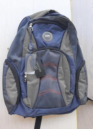 Рюкзак для подростков ground (сине-серый) уценка2 фото