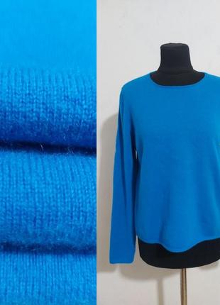 Кашемировый свитер цвета электрик marc cain