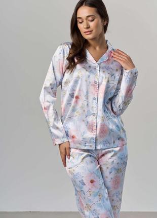 Женская пижама в цветы nicoletta1 фото