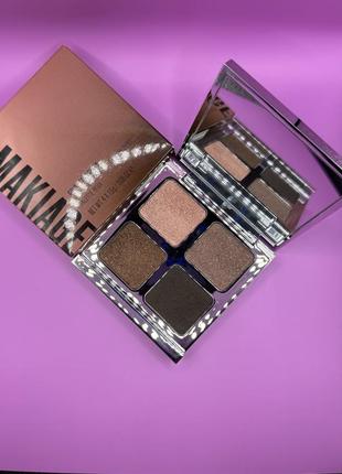 Люксова палетка тіней il makiage color boss squad eyeshadow palette in game changer - 994