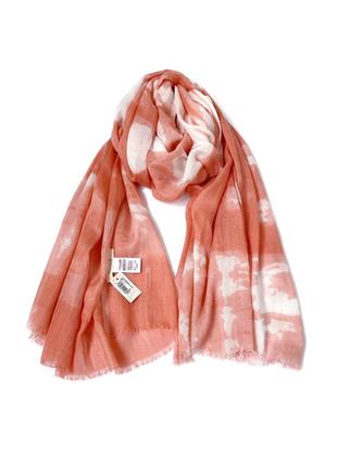 Легкий повітряний шарф шаль палантин white stuff flora tie dye modal scarf