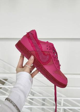 Кожаные кроссовки nike sb dunk low