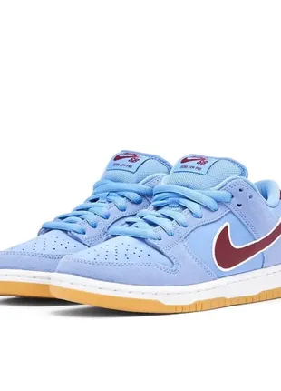 Кросівки nike sb dunk low valour blue1 фото