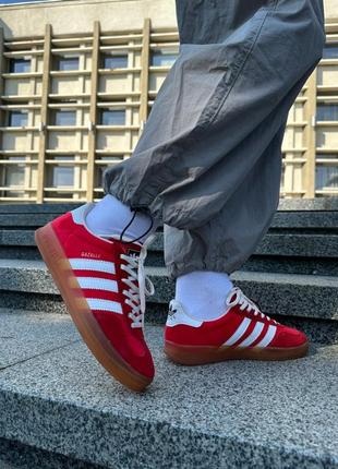 Adidas gazelle x gucci red/white♥️2 фото