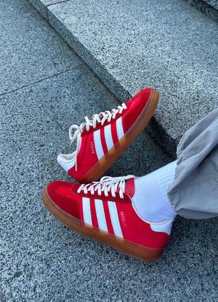 Adidas gazelle x gucci red/white♥️5 фото