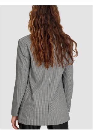 Серый пиджак, в гусиную лапку3 фото