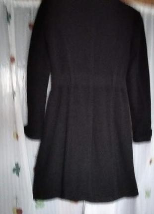 Супер пальто серого цвета р. xs\34\6,65%шерсть,35%вискоза.4 фото