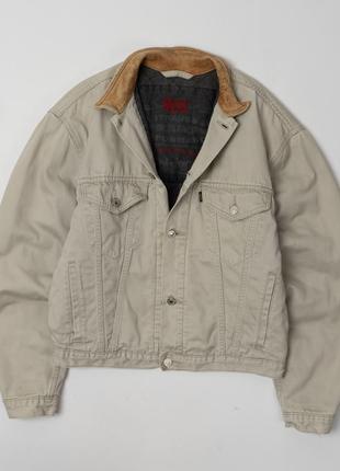 Levis vintage trucker jacket  чоловіча джинсова куртка1 фото