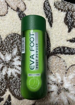 Дезодорант-пудра для ніг eva. алое. 50гр (eva foot powder deodorant)