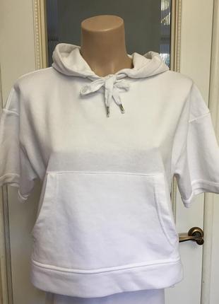 Футболка-худи. футболка с лампасами