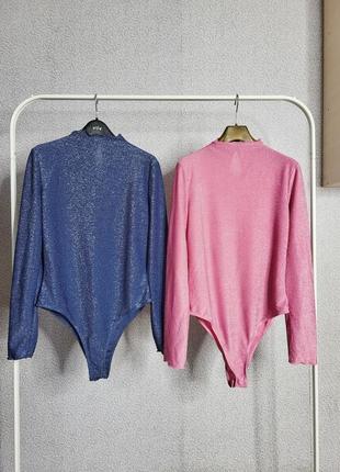 Боди с люрексовой нитью