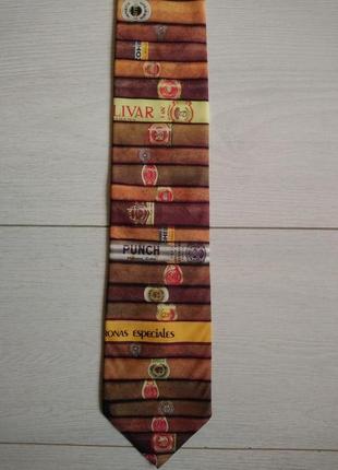 Краватка галстук ralph marlin "cigars "2 фото