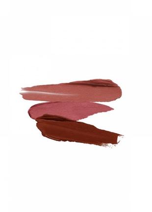 Набор подарочный для губ 3 мини помады в косметичк