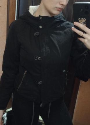 Куртка женская демисезон на меху1 фото