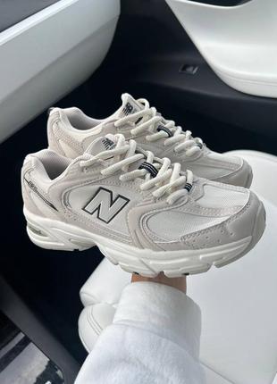 Кроссовки new balance 530 beige