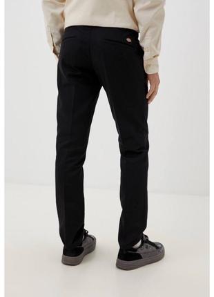 Мужские черные зауженные slim fit новые брюки чинос dickes оригинал размер 28/302 фото
