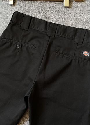 Мужские черные зауженные slim fit новые брюки чинос dickes оригинал размер 28/3010 фото