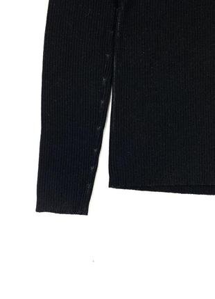 Черный шерстяной гольф calvin klein оригинал водолазка свитер, кофта джемпер6 фото