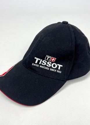 Бейсболка фирменная tissot, черная