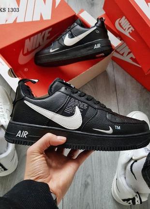 Кроссовки nike air force 1 07 mid lv8 low зима3 фото