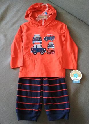 Комплект новый carter's (картерс), сша, мальчику на 2 года весна/лето